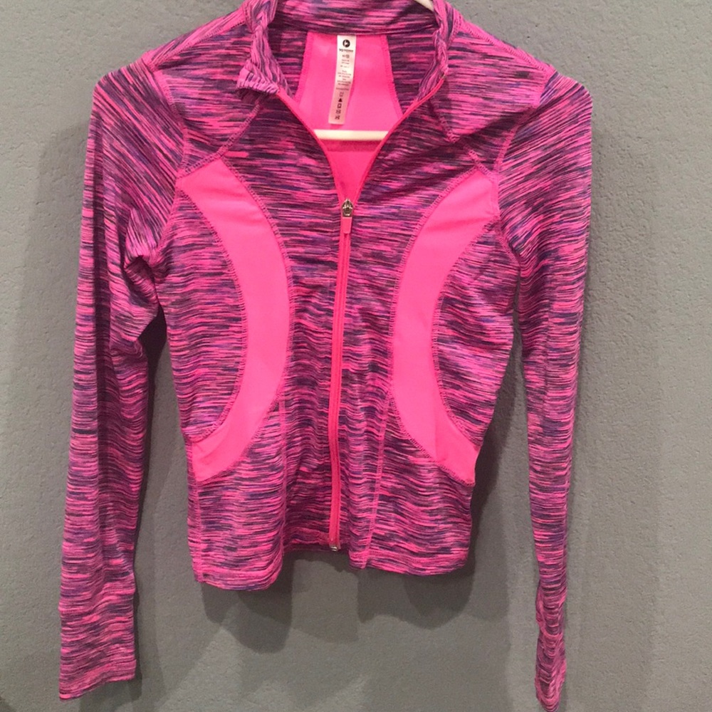 Girls active zip up